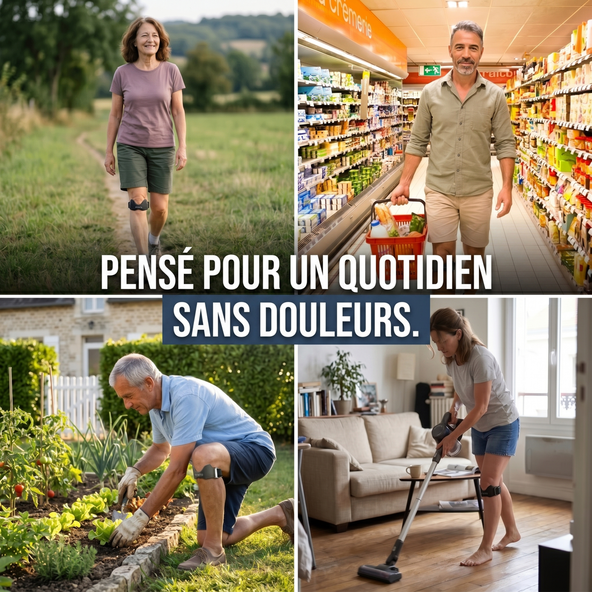 Soutien ciblé pour vos genoux Artevya